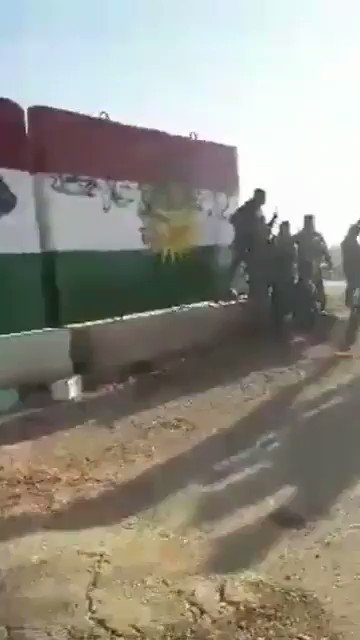 Армия Ирака и Силы народной мобилизации достигли 102-й штаб Бригады Пешмерга в Киркуке