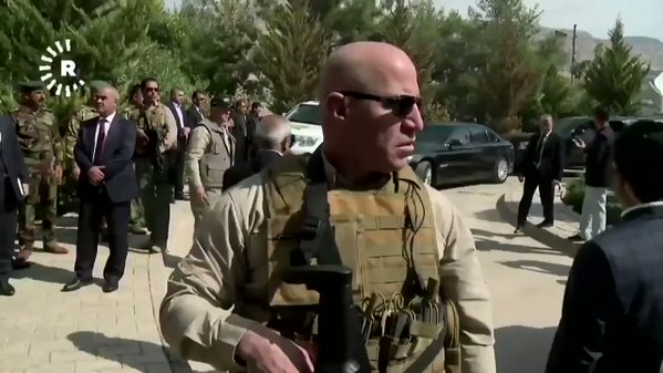 Барзані прибув на зустріч з урядом Курдистану в Дьюкан