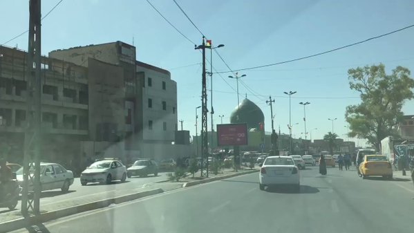 Kirkuk: Alles scheint ruhig und das Leben kehrt in der Innenstadt wieder normal zurück. Das Universität und Schulen sind offen.