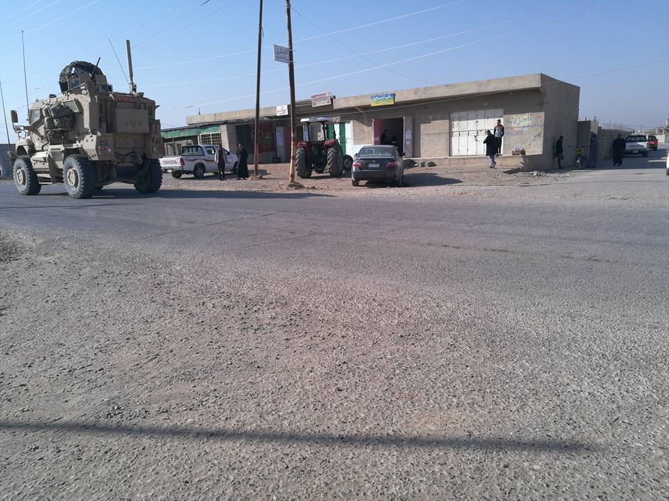 U.S troops have been seen in Sharqat