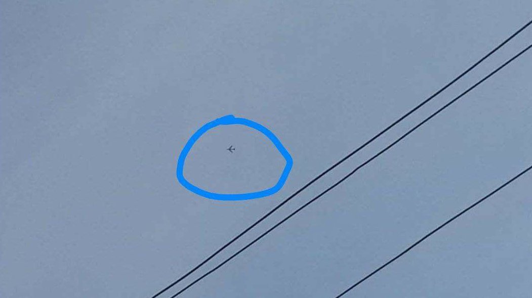 Locals from the Tuz / Bashir area reported an unidentified aircraft over their skies this morning.   
