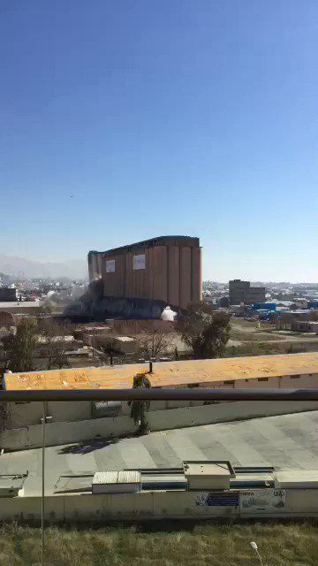 El momento de demoler el Silo de Slemani