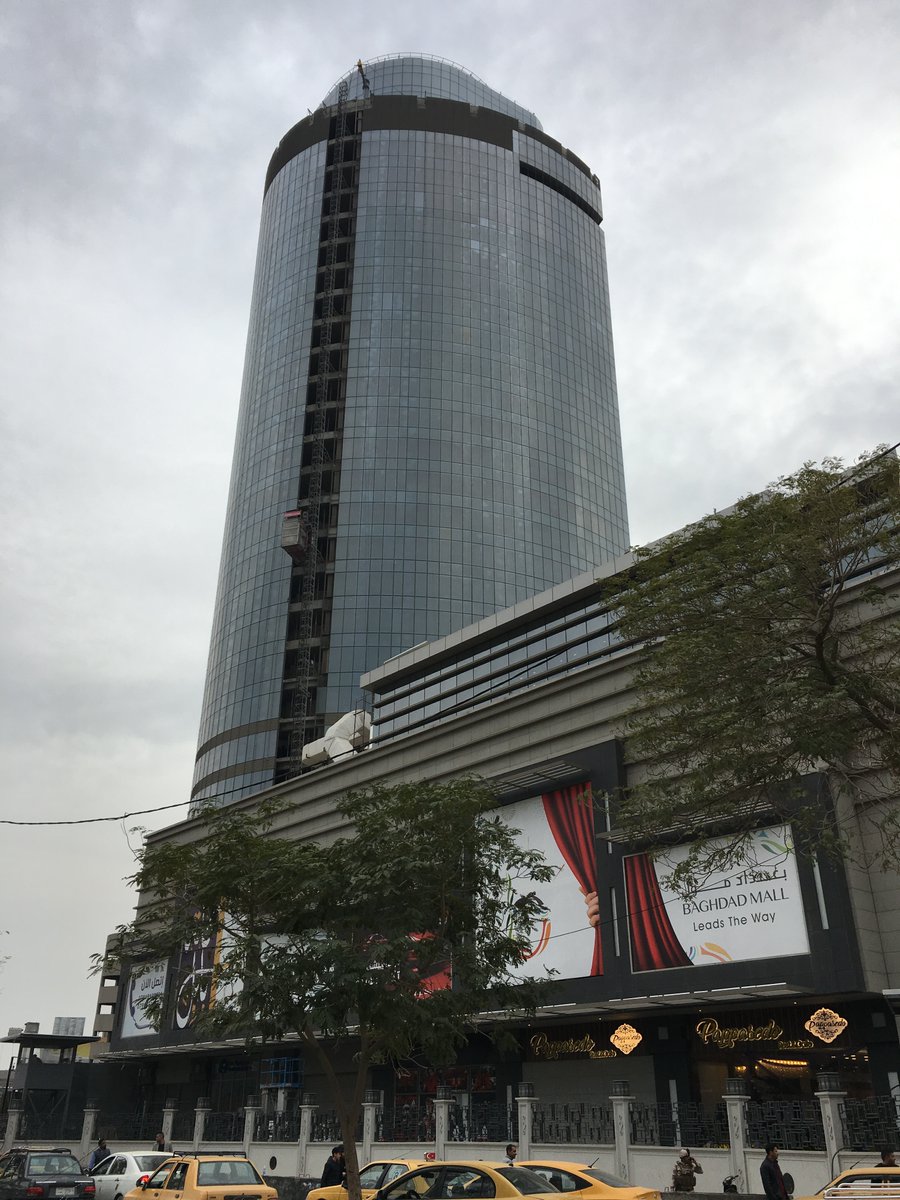 The Baghdad mall is open for business-and the Baghdad Rotana is nearly complete 