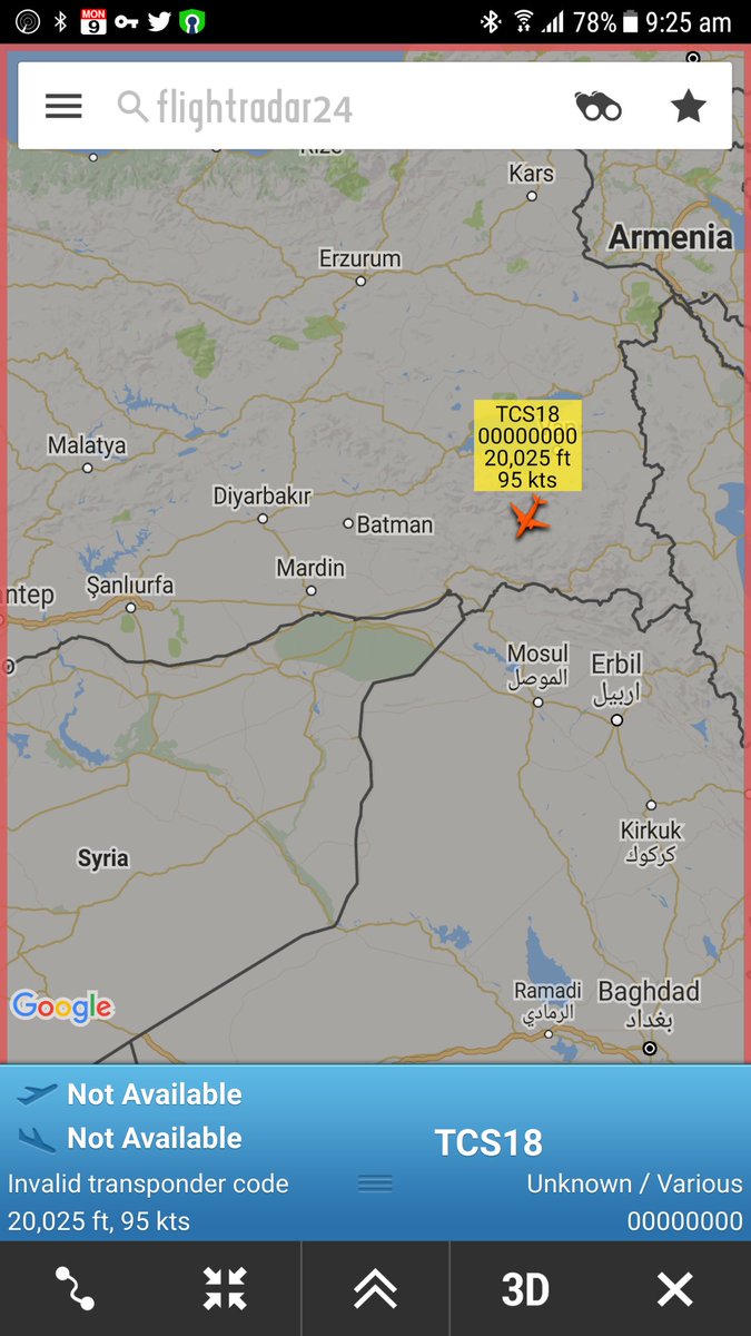 Turkish Air Force drone UAV  TCS18    