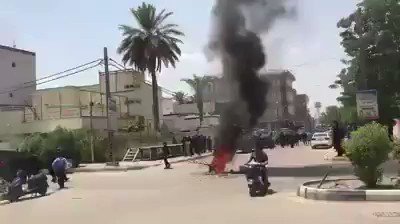 Iraqi counter terrorism forces are Arresting protestors in Diwaniyah province southern of Iraq    