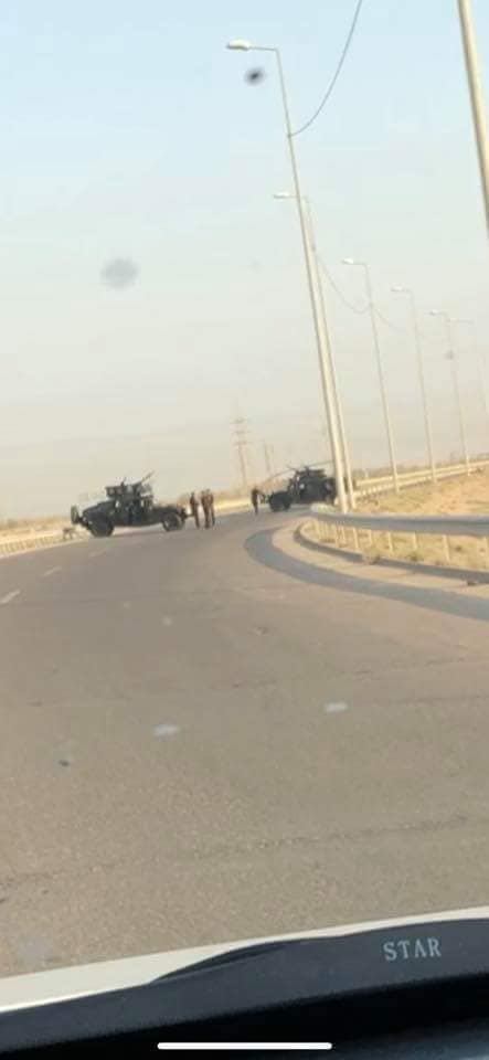 Following Basra Protests Iraqi army is on the streets 