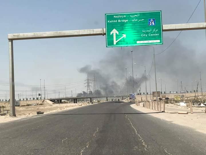 Following Basra Protests Iraqi army is on the streets 