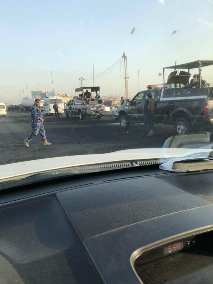 Following Basra Protests Iraqi army is on the streets 