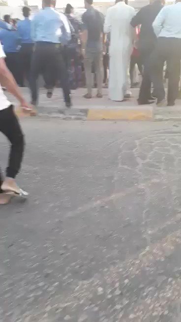 Iraqi police has dispersed protest in Diwaniyah.