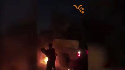 Iraqi SWAT Forces are opening fire against angry demonstrators in Basra. Video shows the snipers are targeting protesters and killing one of them during tonight's protests .   