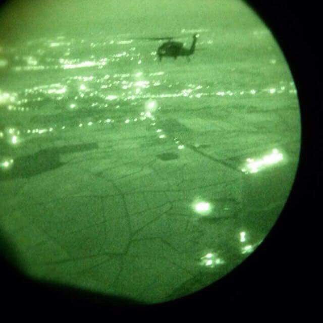 Turkish military helicopter operating in northern Iraq   