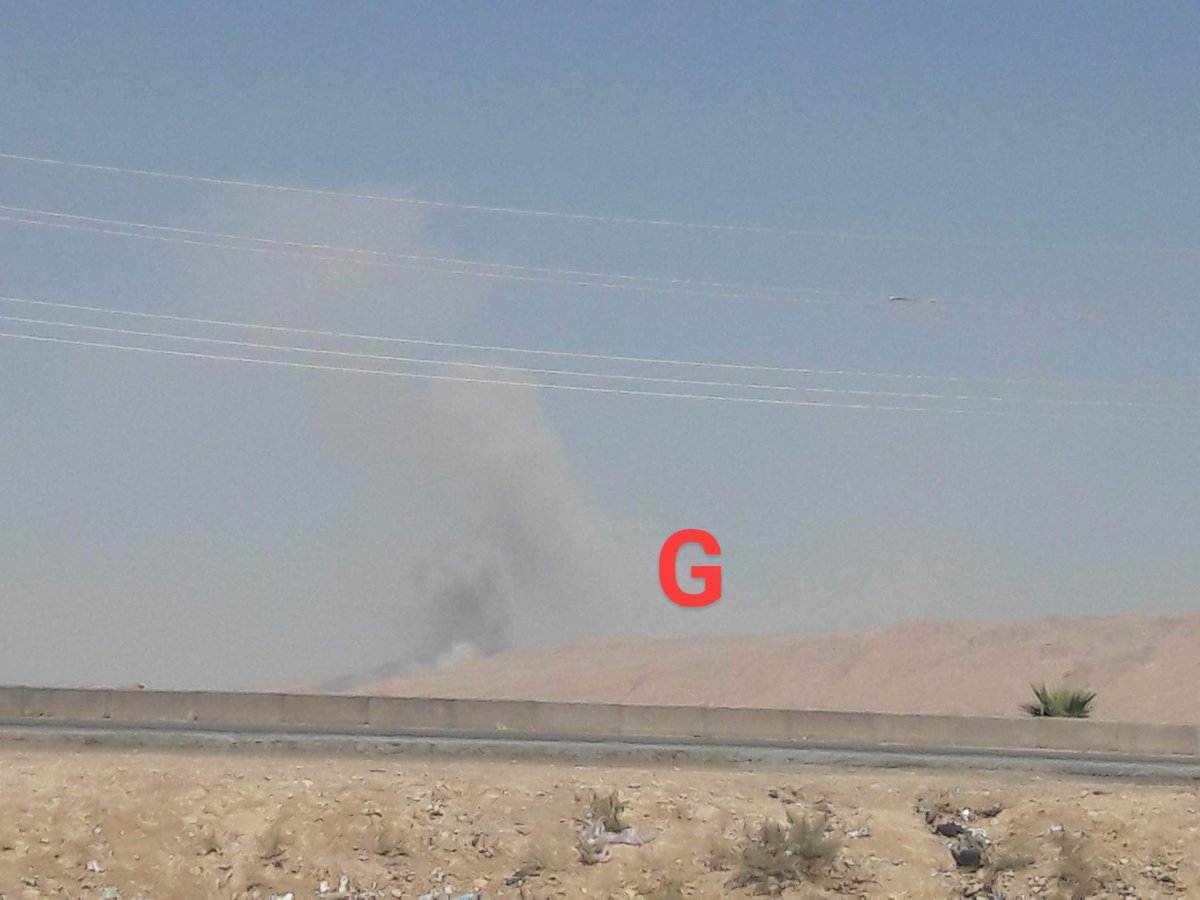 Makhmour At 11:40 am, the dens of ISIS militants were bombed on Mount Qahrajog in Makhmour district 