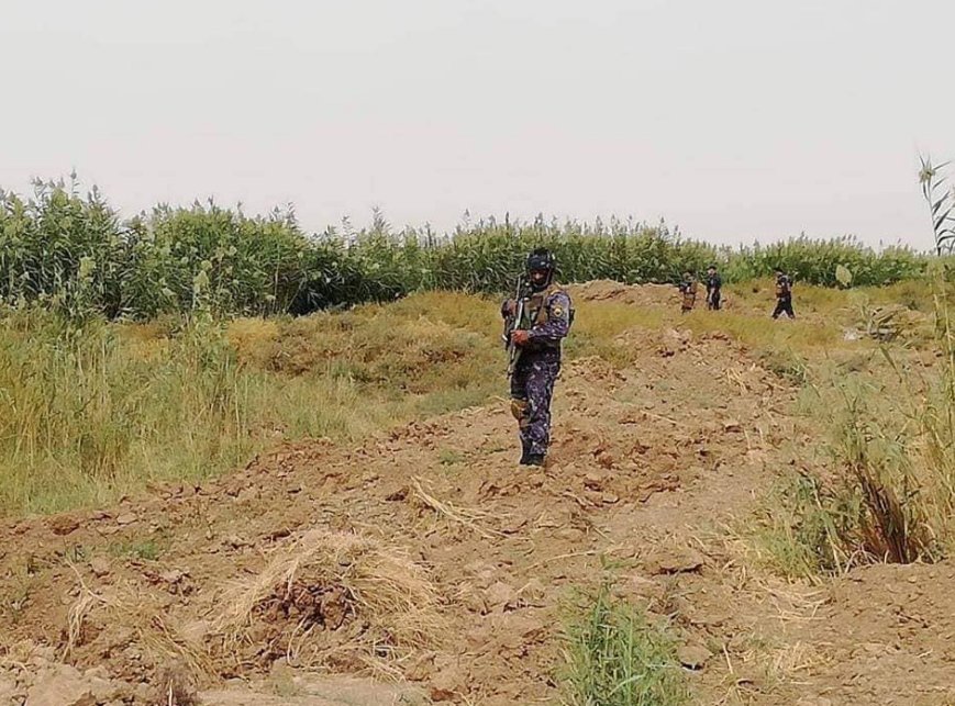 Federal Police carried out searches in Abbassi subdistrict today and arrested 3 ISIS hiding with their families.   