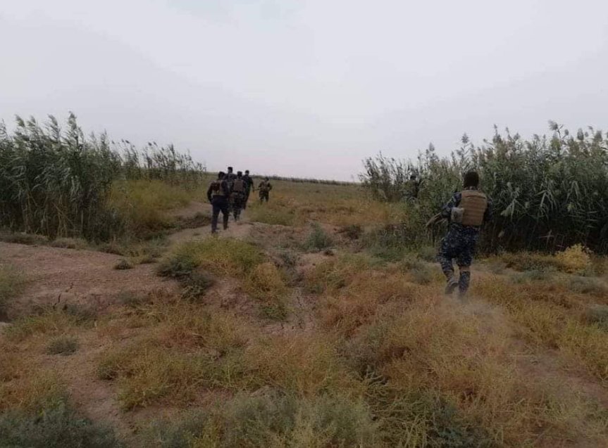 Federal Police carried out searches in Abbassi subdistrict today and arrested 3 ISIS hiding with their families.   