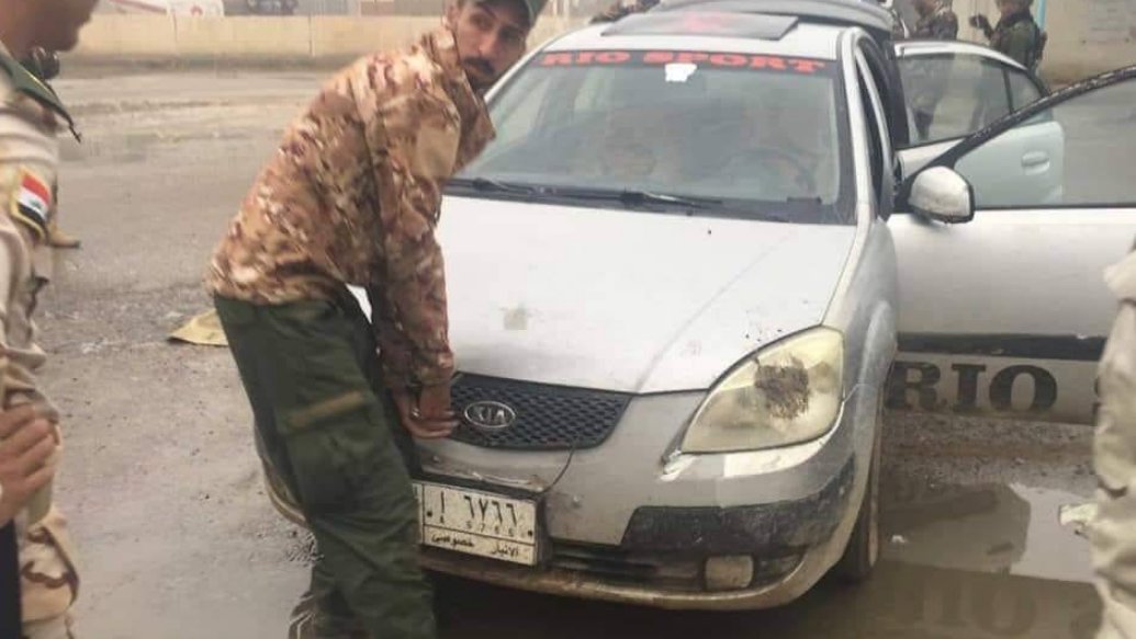 Security Forces seized a VBIED at the eastern entrance of Fallujah 