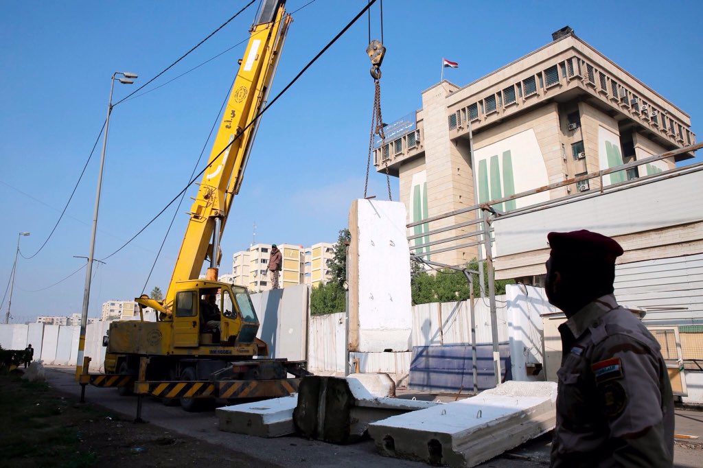 Iraq's Baghdad's Green Zone opens its gates to public after 15 years.    