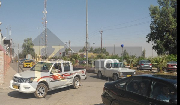 Kirkuk security forces arrested two suspects accused of stealing cars after chase near Daquq south of the province   