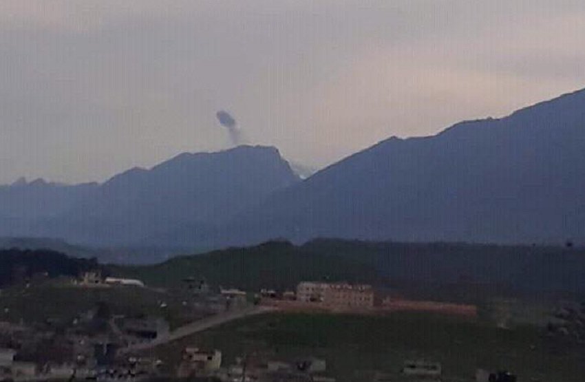 Turkish warplanes bomb Matin Mount in Kurdistan Region     