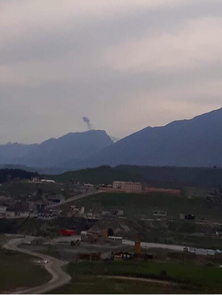 Turkish warplanes bomb Matin Mount in Kurdistan Region     