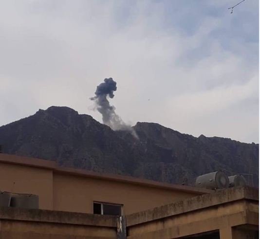 Turkish warplanes bomb Matin Mount in Kurdistan Region     