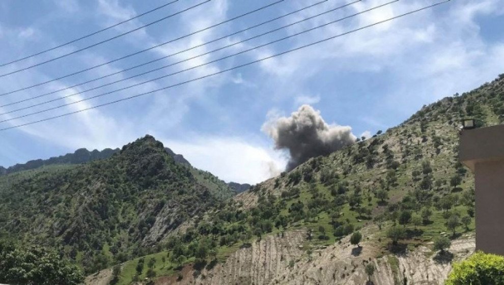 Turkish warplanes bomb Sharansh village in Duhok's Zakho district    