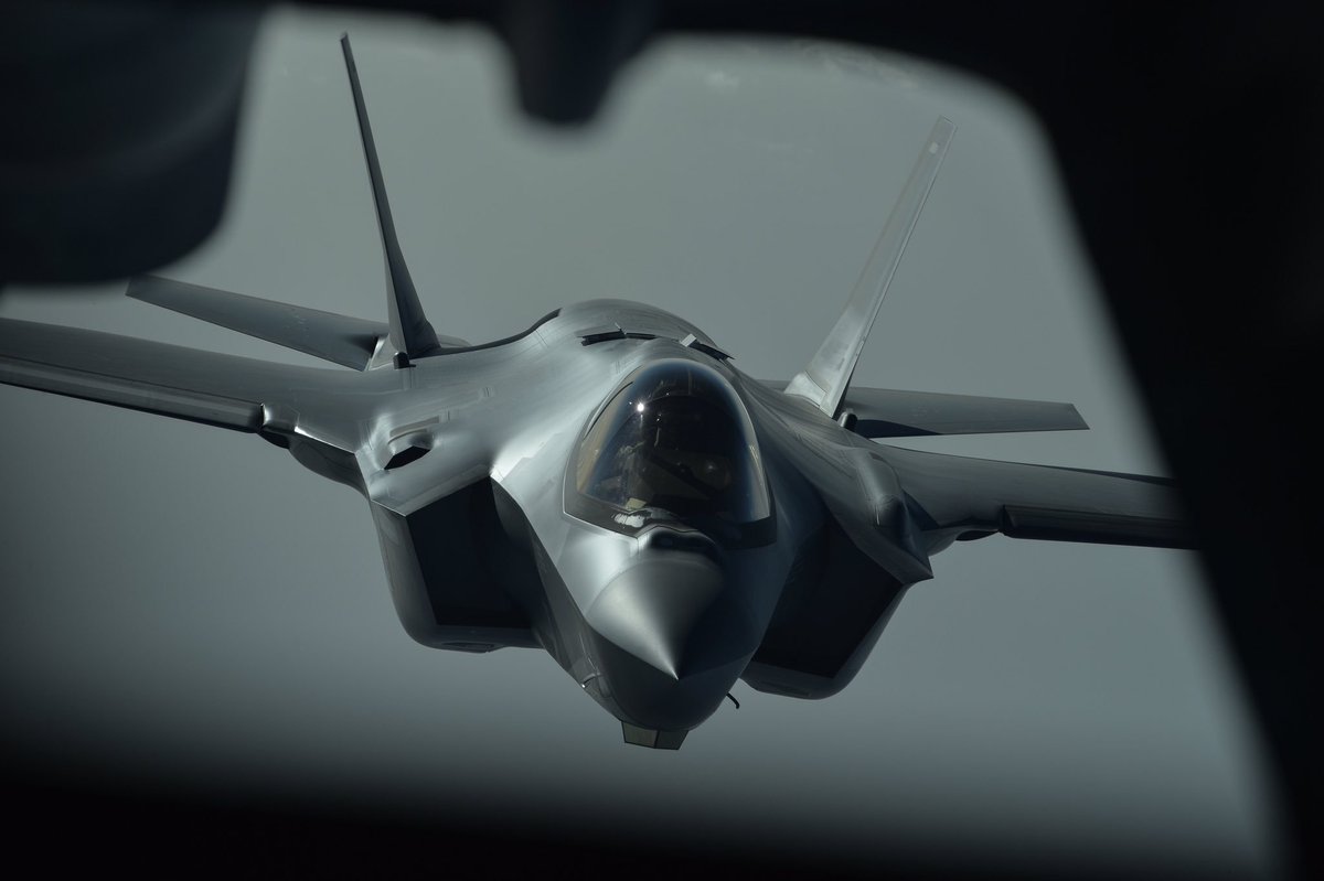For the first time F35 fighter jet participated in an actual operation and bombarded ISIS positions around Kirkuk, Iraq.   