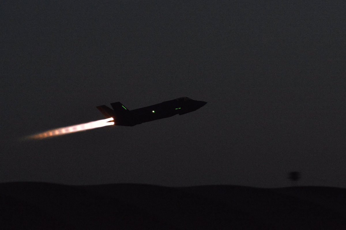 For the first time F35 fighter jet participated in an actual operation and bombarded ISIS positions around Kirkuk, Iraq.   