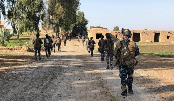 The Iraqi ministry of interior declared that federal police discovered an ISIS hideout in Kirkuk's southern village of Khzefiya which contained 42 rockets.   