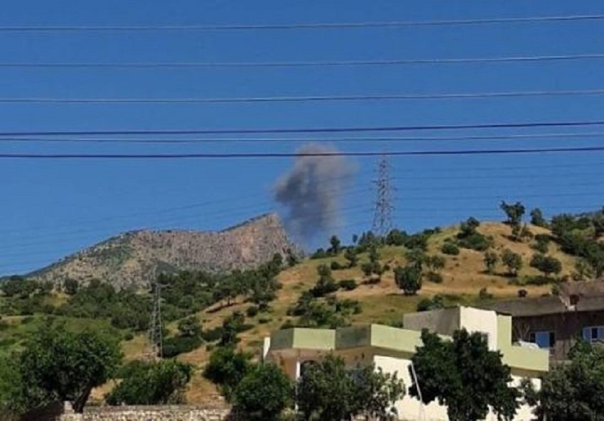 Turkey bombs Asos and Matin Mountains in Kurdistan Region    of Iraq     