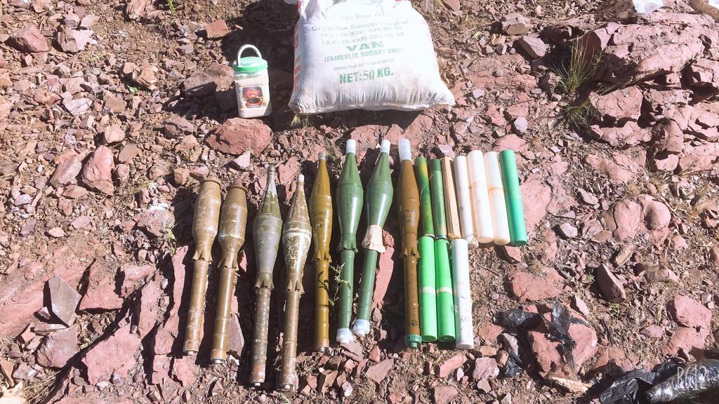 Turkish army removed number of IEDS placed by PKK in Hakurk area