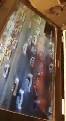 The footage of one the five blasts that occurred in Kirkuk.   