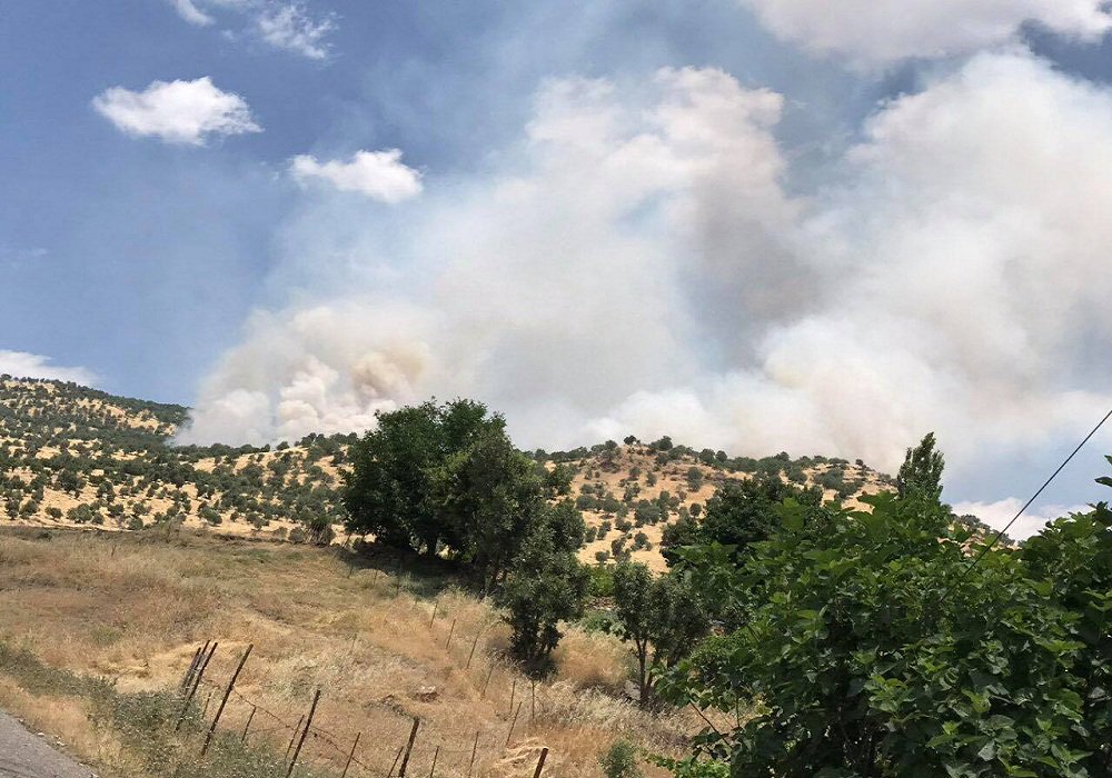 Turkish military artillery had bombarded Kesta village in Kani Masi sub-district for nearly two hours.