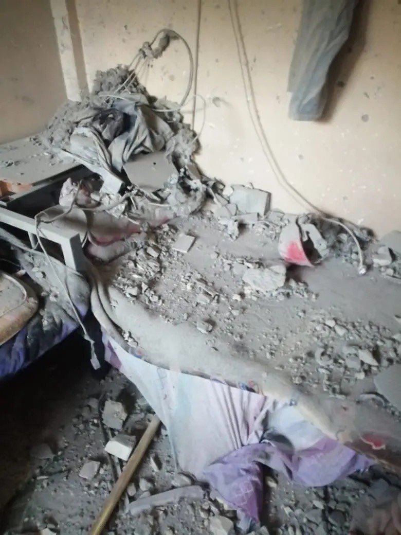 Additional images from the ExxonMobil  Residential and Operations HQ in Basra, Iraq this morning from the aftermath of the rocket attack.   