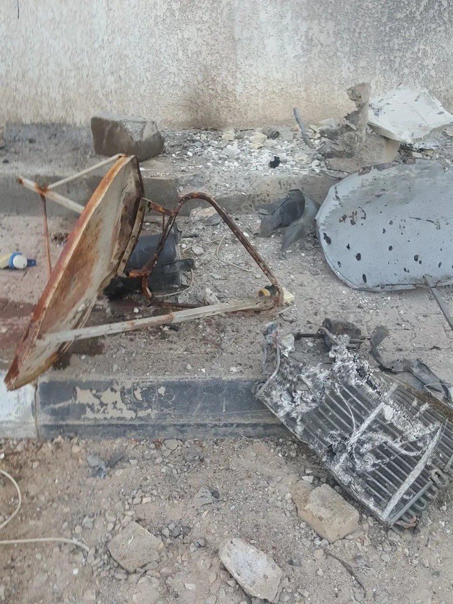 Additional images from the ExxonMobil  Residential and Operations HQ in Basra, Iraq this morning from the aftermath of the rocket attack.   