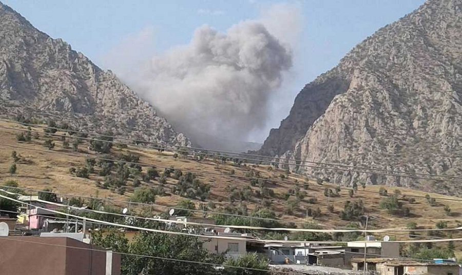 Turkish warplanes launch airstrikes in Kurdistan Region' Amedi district         