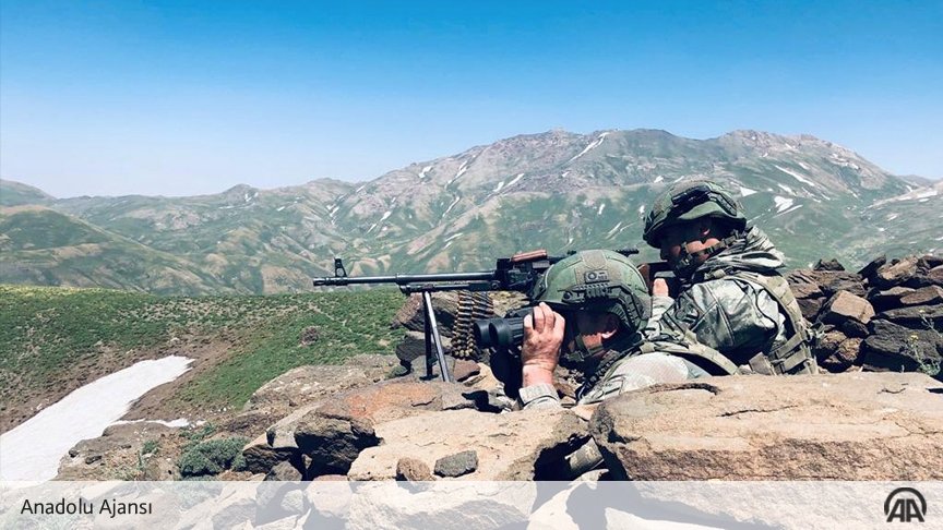 A new Turkish army operation was launched against the areas where militants present in northern Iraq within the framework of the Paw-2 Operation Plan