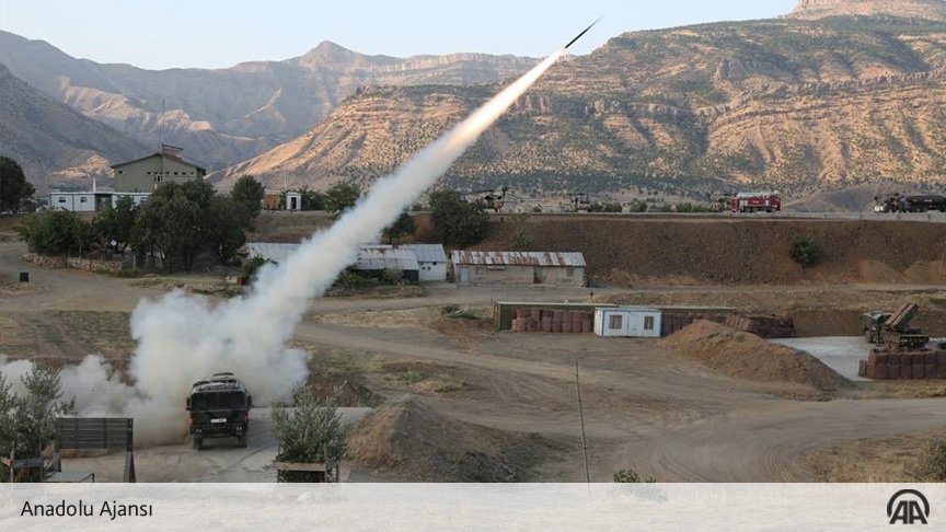 A new Turkish army operation was launched against the areas where militants present in northern Iraq within the framework of the Paw-2 Operation Plan
