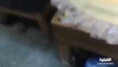 Locals are fleeing the neighborhood in south of Baghdad due to the continuous blasts and rocket launching from the PMF base into the neighborhood.   Video al-Sharqiya news agency