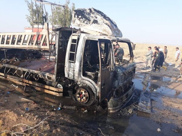 Iraq: PMU 45th Brigade commander killed today by (suspected) Israel i drone strike near border with Syria. Reports up to 9 fighters were killed and warehouses also struck