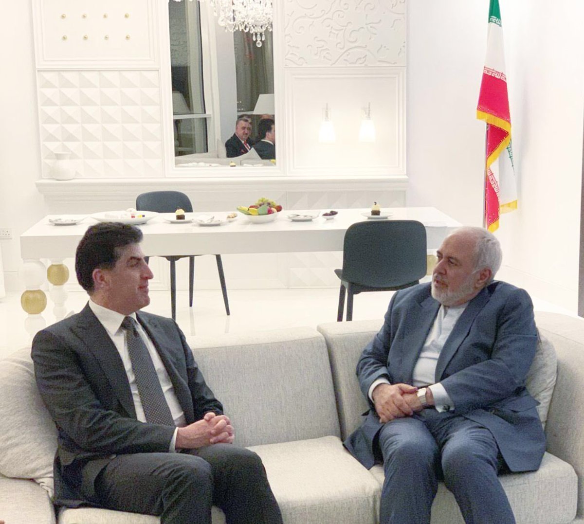 Nechirvan Barzani meets with Iranian FM in Qatar