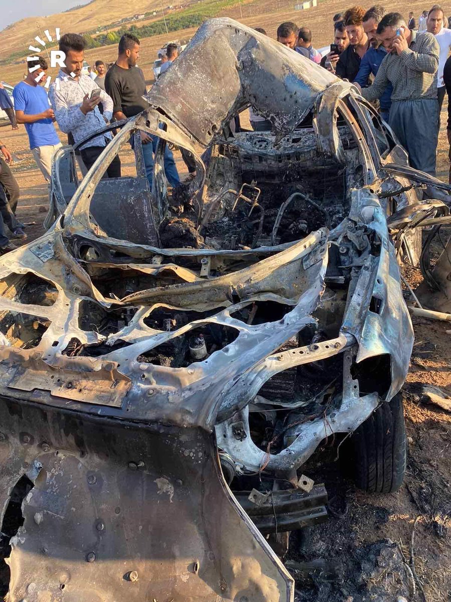 Turkish military jets target car nearby Zakho as they continue their anti-PKK efforts, Kurdistan Region — Rudaw Reporter
