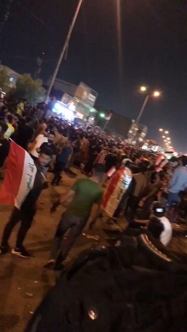 Demonstration in Basra now