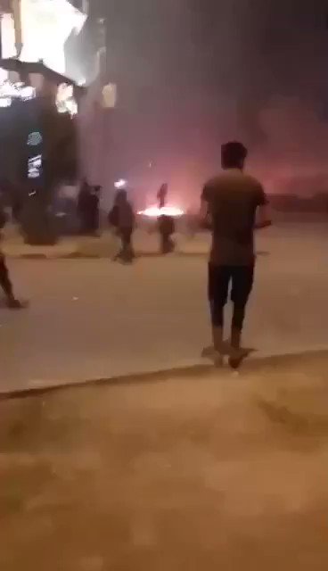 4 demonstrators were killed, 10 wounded by live ammunition in demonstration near Iranian consulate in Karbala