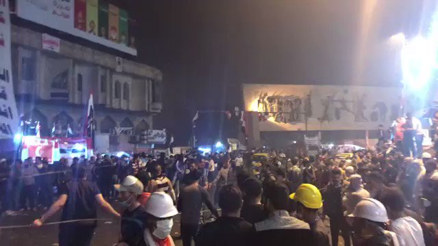 Rally at Tahrir square in Baghdad