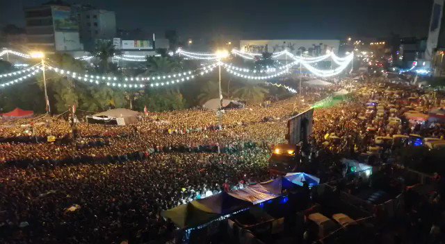Tahrir Square tonight 