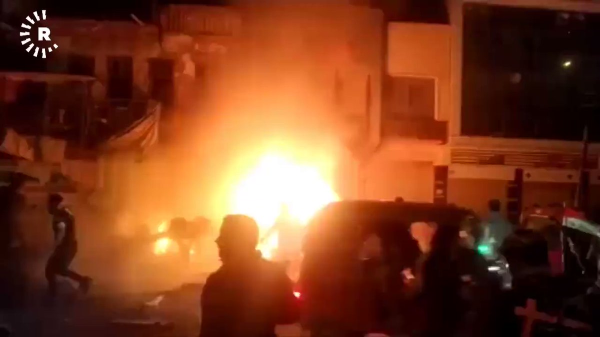 Video of the site where car bomb exploded near Tahrir Square in central Baghdad