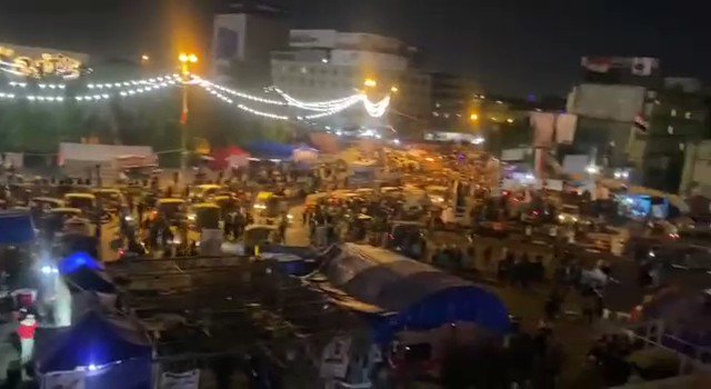 From Tahrir Square in Baghdad