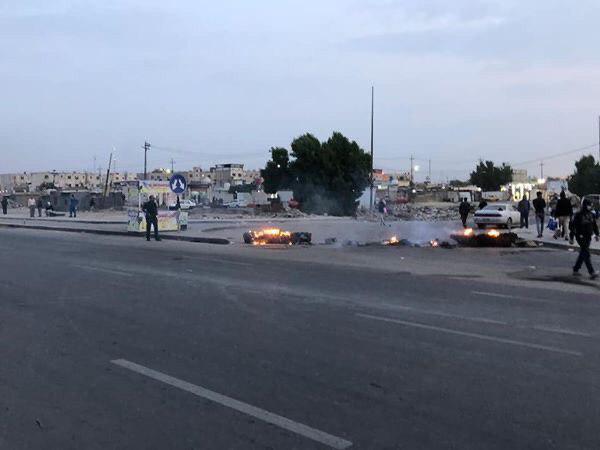 General strike, in the cities of Basra province in southern Iraq