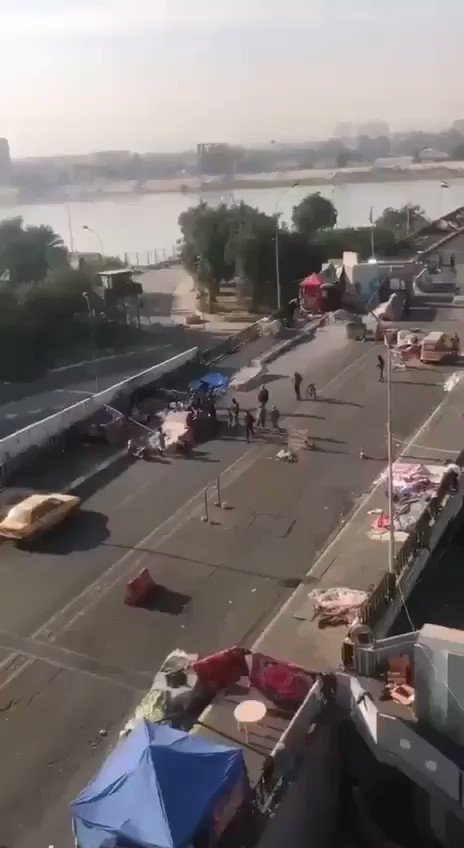 Baghdad: From the Al Sanak Bridge