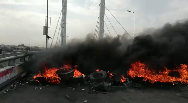 Iraq Protests in Dhi Qar now